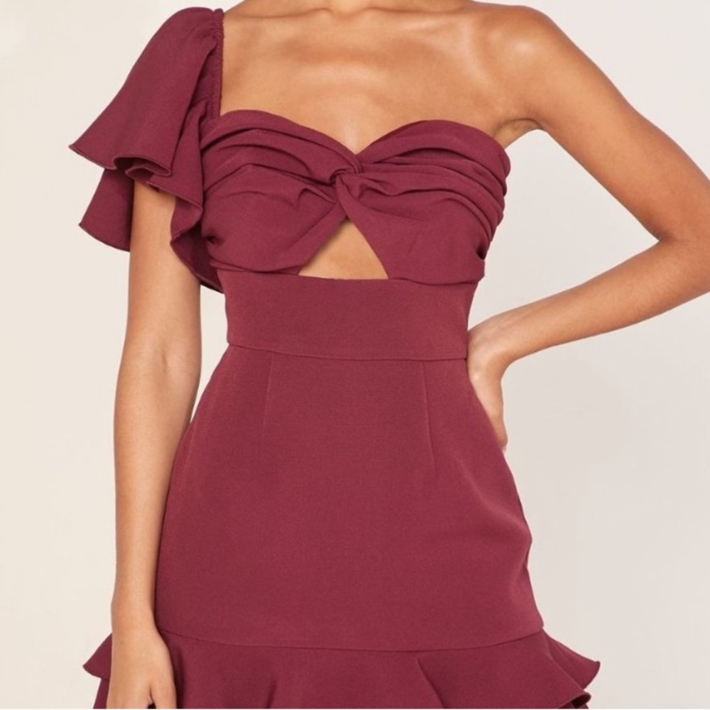 Finders Keepers ruffle dress
